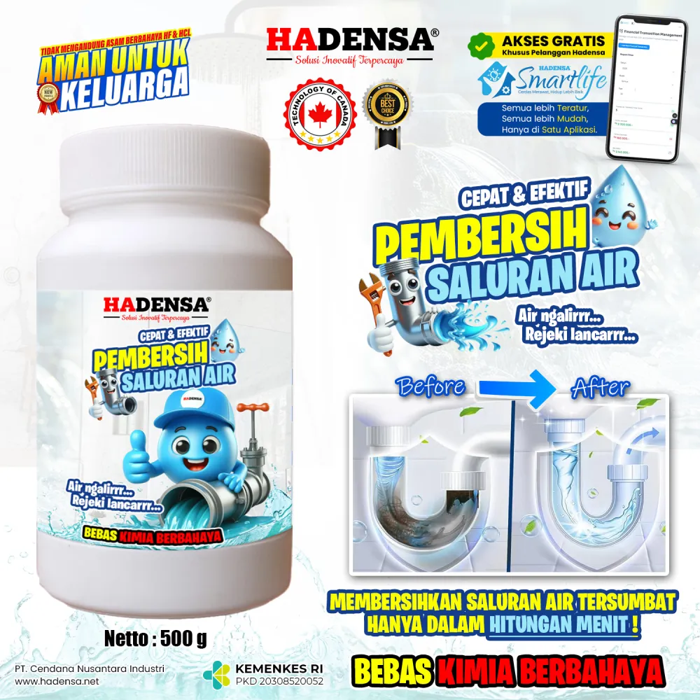 Pembersih Saluran Air Mampet DrainClean Xpert