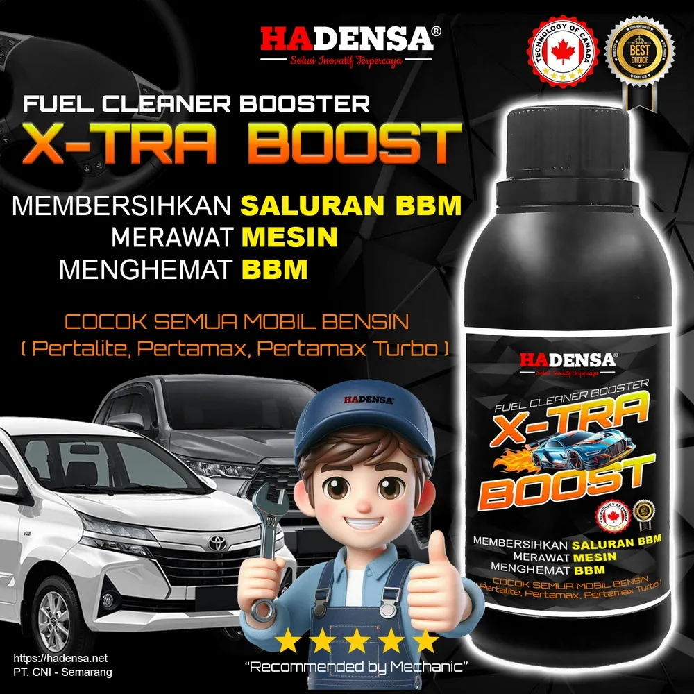 X-tra Boost Fuel Cleaner Mobil Bensin | Pembersih Saluran BBM & Fuel System Cleaner