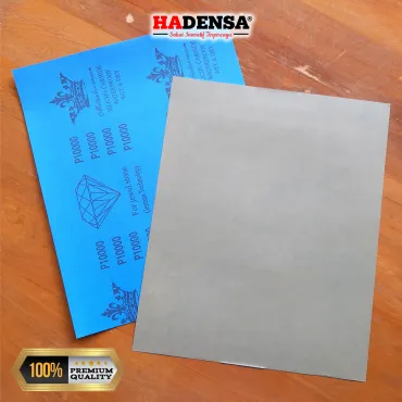 Kertas Amplas Grit P10000 Silicon Carbide Waterproof Wet Dry 230x280mm Amplas Poles Batu Akik Resin Kaca Logam