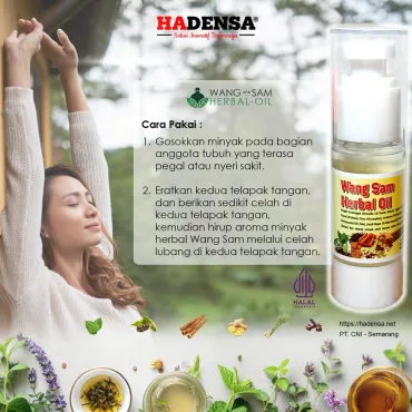 Wang Sam Herbal Oil