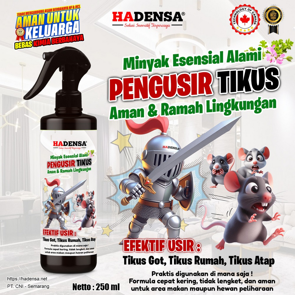 Minyak Alami Pengusir Tikus Aman Untuk Keluarga